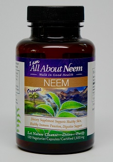 Organic Neem Leaf Capsules- Extra Strenght by All About Neem